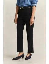 Pantalons Fluid Slim Slack Noir