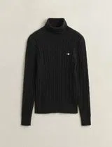 Pull à col haut Noir