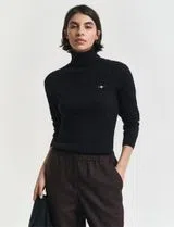 Pull à col haut Noir