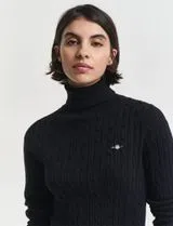 Pull à col haut Noir