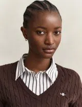Brown Knit Sweater