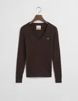 Brown Knit Sweater