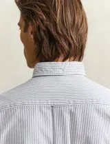 Camisa Regular Fit Classic Oxford Azul