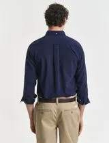 Camisa Reg Gmnt Dyed Twill Azul