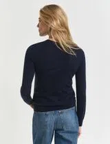 Jersey de lana fina Azul