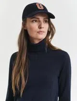 Blue High Neck Sweater