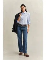 Camisa de popelina Classic regular fit Azul
