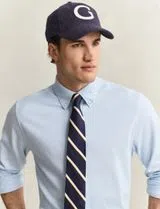 Camisa Reg Jersey Pique Stretch Azul