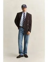Camisa Reg Jersey Pique Stretch Azul