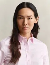 Camisa de popelina Classic regular fit Rosa