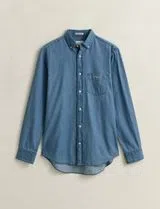Camisa Regular Fit Indigo Azul