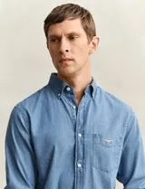 Camisa Regular Fit Indigo Azul