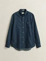 Camisa Regular Fit Indigo Azul