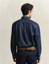 Camisa Regular Fit Indigo Azul