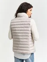 Chaleco Acolchado Gris