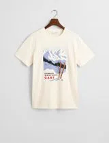 T-Shirt Seasonal Graphic Bege