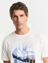 T-Shirt Seasonal Graphic Bege