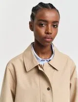 Beige Quilted Jacket