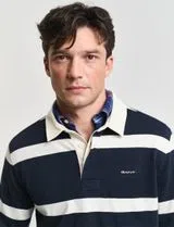 Polo de Manga Larga Azul