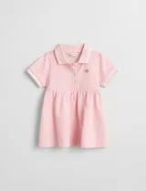 Vestido Pique Spin Rosa