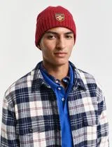 Red Wool Beanie