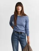 Blue Knit Sweater