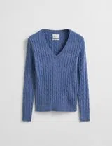 Blue Knit Sweater