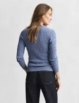 Blue Knit Sweater
