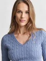 Blue Knit Sweater
