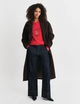 Red Graphic Sweater