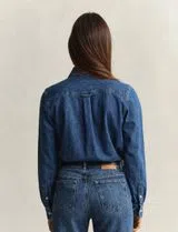 Camisa de ganga Regular Multicor