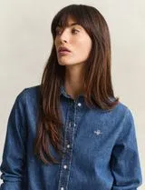 Camisa de ganga Regular Multicor
