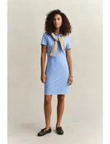 Vestido Polo Shield Azul