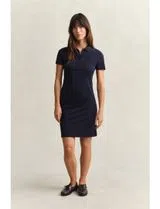 Vestido Pólo Shield Azul