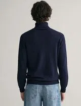 Camisola de malha Azul