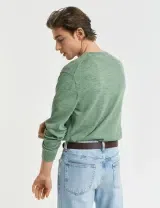 Sunfaded Green Sweater