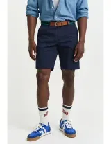 Calções Slim Sports Azul