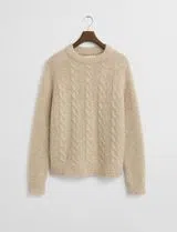 Suéter de Punto Beige
