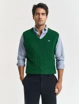 Colete de malha Verde