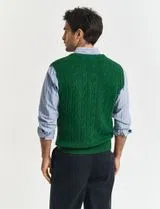 Colete de malha Verde