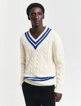Pull en Maille Beige