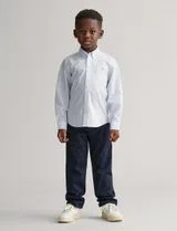 Camisa Poplin Gingham Shield Azul