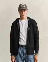 Sweatshirt com fecho Reg Shield Preto