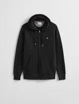 Sweatshirt com fecho Reg Shield Preto