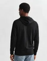 Sweatshirt com fecho Reg Shield Preto