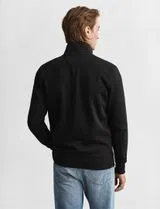 Sweatshirt com fecho Reg Shield Preto