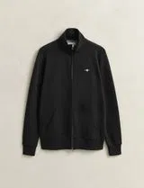 Sweatshirt com fecho Reg Shield Preto