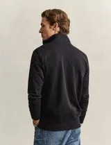 Sweatshirt com fecho Reg Shield Preto