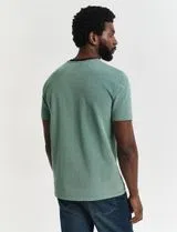 T-Shirt 4-Col Oxford Regular Verde