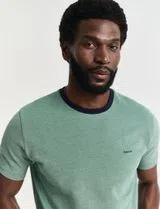 T-Shirt 4-Col Oxford Regular Verde